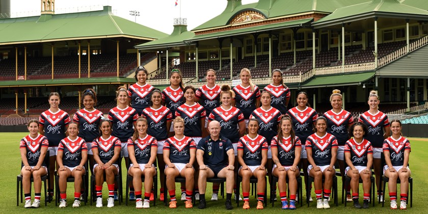 Back Row: Simone Karpani, Sarah Togatuki, Keilee Joseph, Olivia Higgins, Taylor Adeline-Mapusua (Reserve)
Middle Row: Joeli Morris, Leianne Tufuga, Samantha Economos (Reserve), Otesa Pule (Reserve), Olivia Kernick, Tayla Predebon, Mya Hill-Moana, Kalosipani Hopoate (Reserve), Lauretta Leao-Seve (Reserve), Jocelyn Kelleher
Front Row: Shawden Burton (Reserve), Raecene McGregor, Yasmin Clydsdale (née Meakes), Jessica Sergis, Hannah Southwell, John Strange (Coach), Corban Baxter (née McGregor), (Captain), Isabelle Kelly, Zahara Temara, Chante Temara (Reserve), Taneka Todhunter (Reserve)
Absent: Brydie Parker