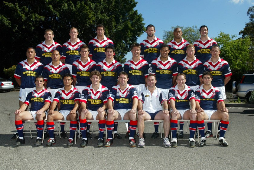Back Row: Bryan Fletcher, Craig Fitzgibbon, Jason Cayless, Peter Cusack, Andrew Lomu, Adrian Morley
Middle Row: David Kidwell (Reserve), Shannon Hegarty, Todd Byrne (Reserve), Chris Flannery, Luke Ricketson, Justin Hodges, Michael Crocker, Chad Robinson (Reserve)
Front Row: Simon Bonetti, Craig Wing, Brett Mullins, Brad Fittler (Captain), Ricky Stuart (Coach), Luke Phillips, Anthony Minichiello