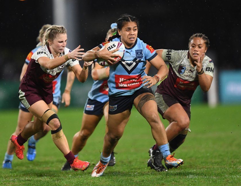 Origin Enforcer: A key member of the Roosters squad, Sarah Togatuki has represented NSW in State of Origin, proving to be a handful for opposition defences.