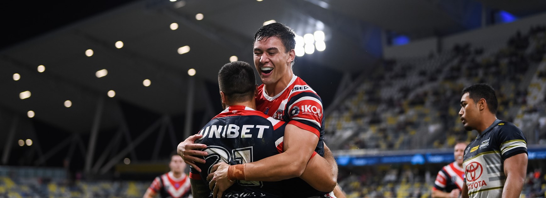 Ikuvalu scores five as Roosters rout Cowboys