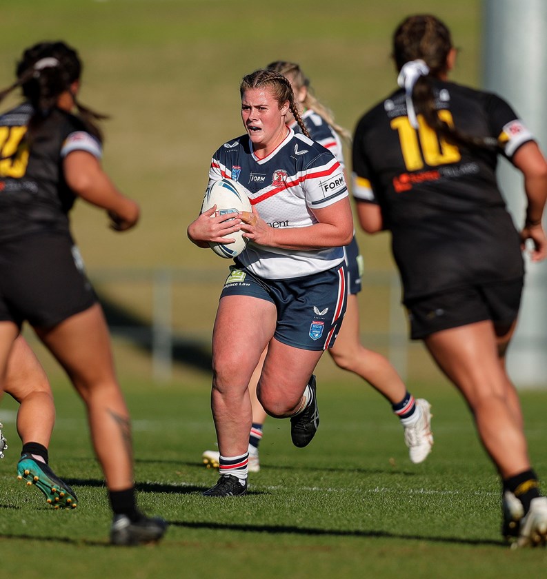 Best and Fairest: Tayla Predebon started in every match of the year in the Harvey Norman Women's Premiership, which culminated in a hat-trick in the final round match.