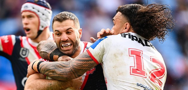 Highlights Roosters v Dragons – Round 18, 2024