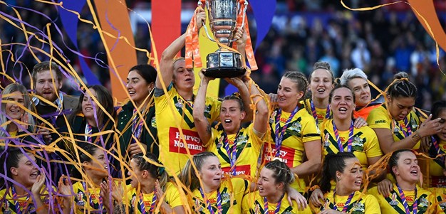 Bremner Lifts the 2021 RLWC Trophy
