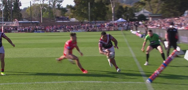 Tupou Scores his Hat-Trick as the Siren Sounds
