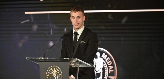 Sam Walker Claims 2021 Dally M Rookie of the Year Award